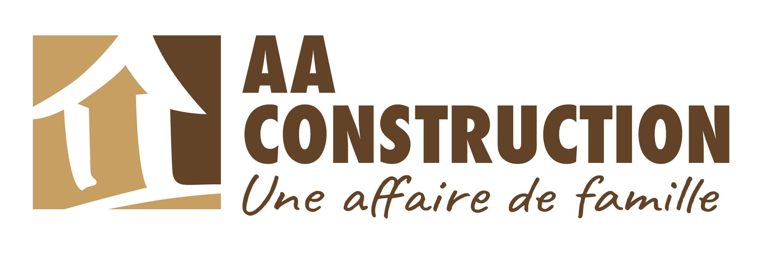 Logo AA Construction, entreprise de construction et de rénovation