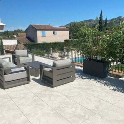 Carrelage dalle sur plots