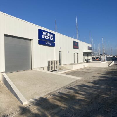 Rampe d'accés hangar